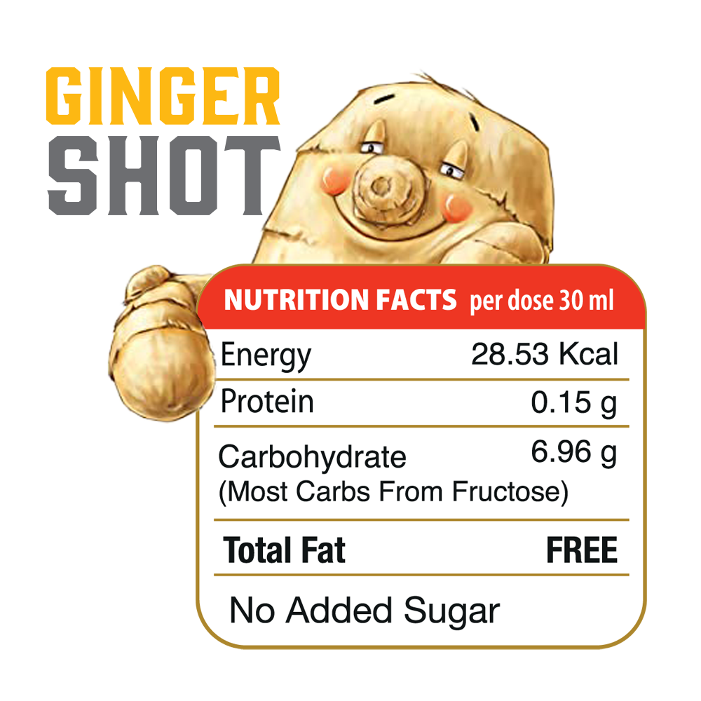 Ginger Shot 30Ml Pack of 16