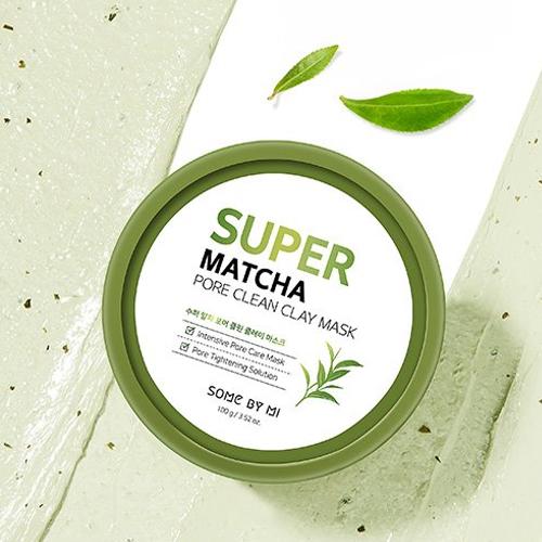 سوبر ماتشا  قناع الطين لتنظيف المسام من سوم باي مي  SOME BY MI Super Matcha Pore Clean Clay Mask 100g