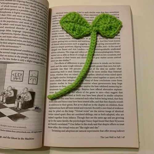 Leaves Bookmark