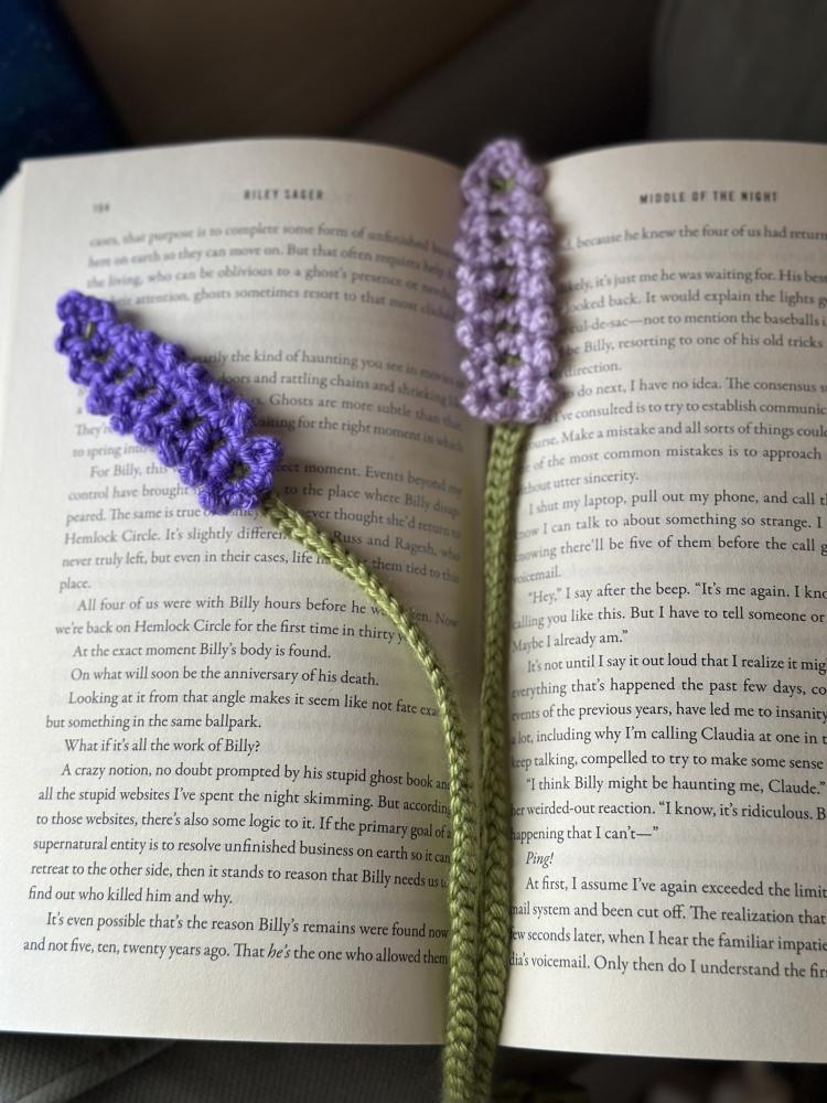 Lavender Bookmark