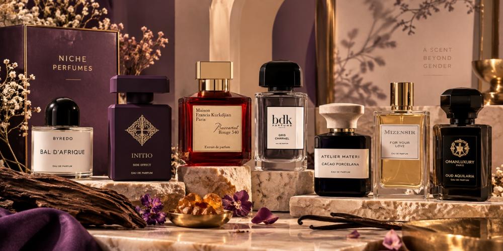 عطور النيش للجنسين: كيف تختار عطراً مميزاً يناسب ذوقك؟