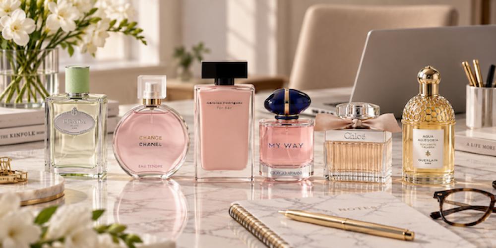 عطور نسائية للدوام والعمل: كيف تختارين عطراً أنيقاً ومناسباً للمكتب؟