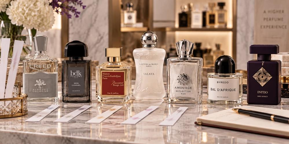 كيف تجرب العطر قبل الشراء؟ دليل اختبار العطر على الورق والبشرة