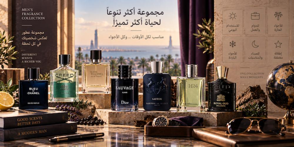 كيف تبني مجموعة عطور رجالية؟ دليل اختيار عطور متنوعة بدون تكرار