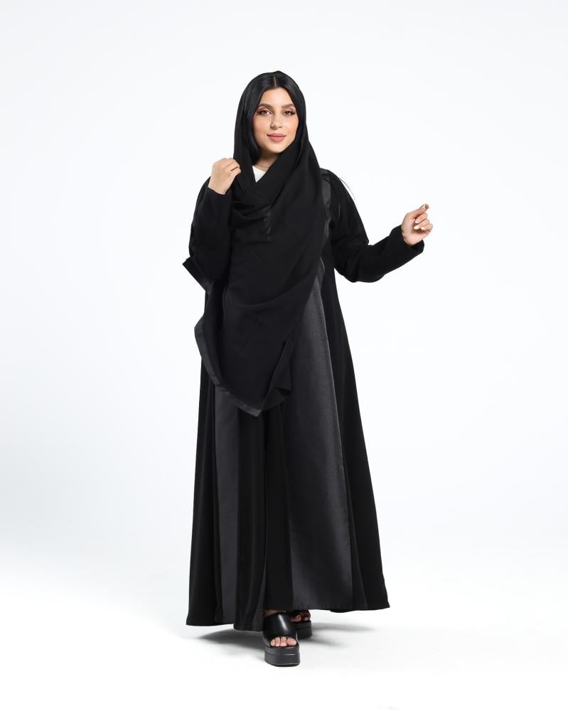 عباية سوداء أنيقة ستايل عصري