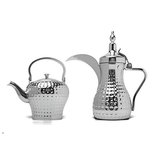 دلة مع براد فضي باصرة 23974