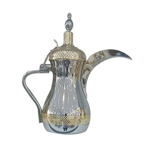 دلة الجوهرة 1.2لتر فضي مذهب 2001
