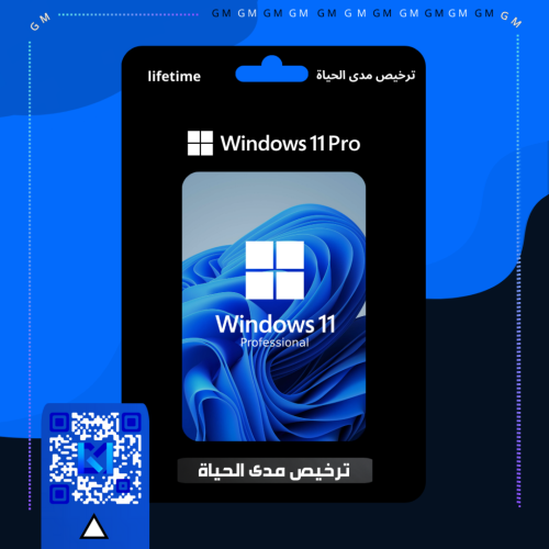 ويندوز 11 برو | Windows 11 Pro (مدى الحياة)