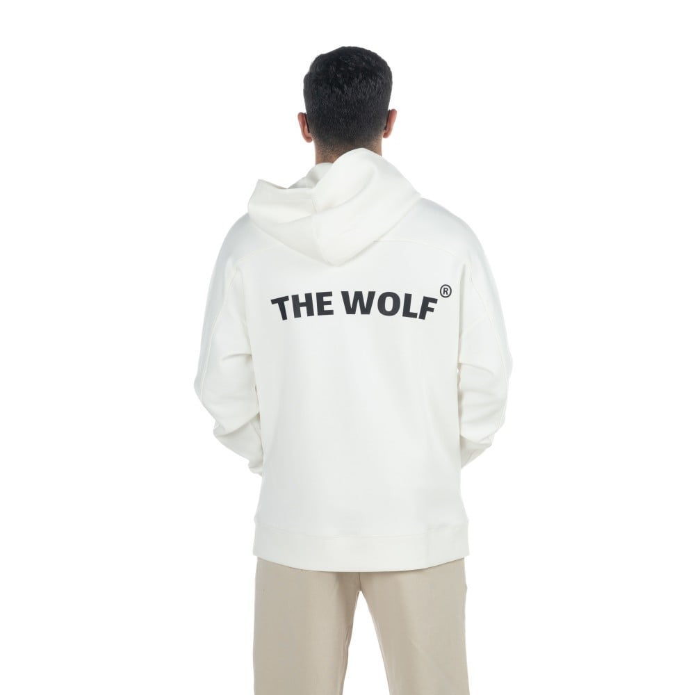 White hoodie