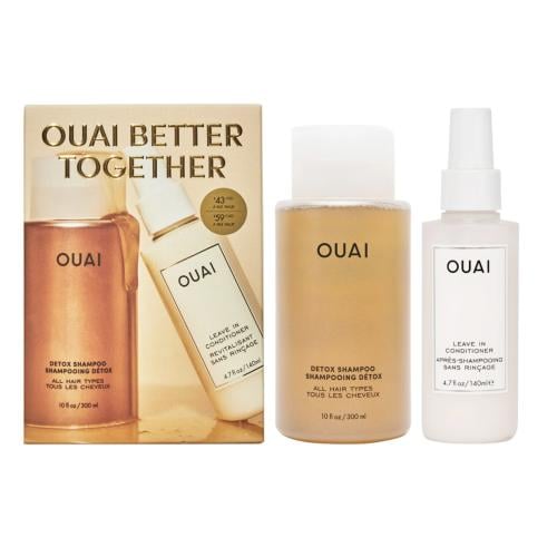 OUAI Detox Shampoo & Leave In Conditioner