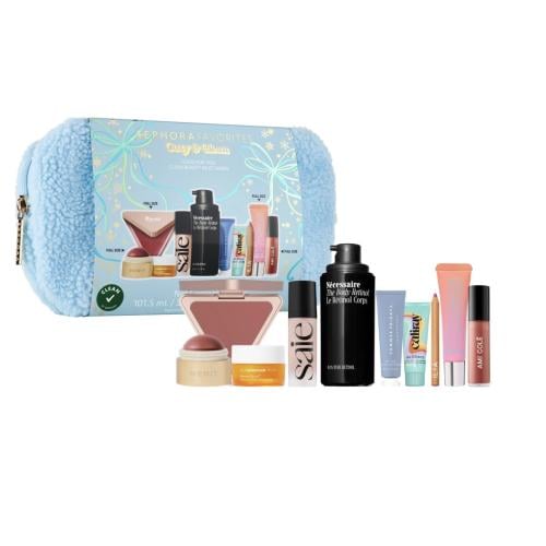 Cozy and Clean Makeup and Skincare Set