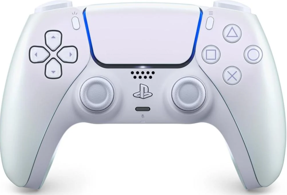 يد تحكم بلايستيشن 5 عليها كلكات ماوس