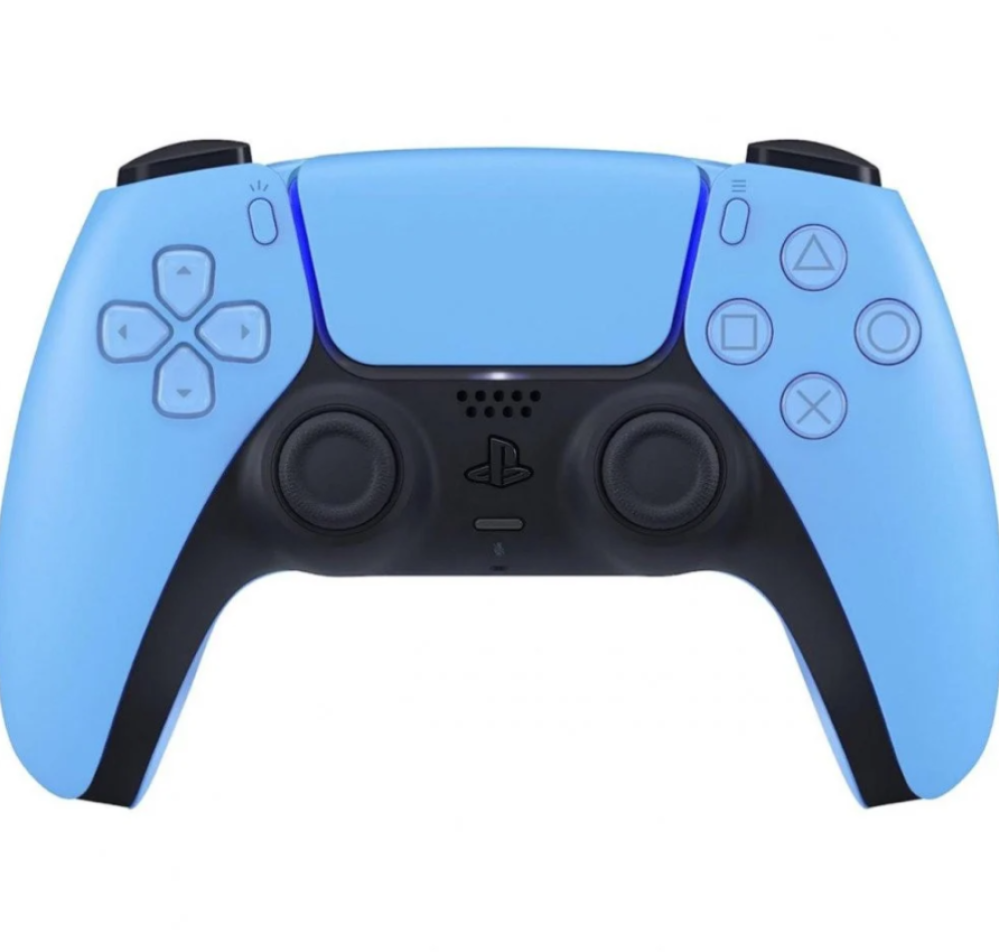 يد تحكم بلايستيشن 5 عليها كلكات ماوس