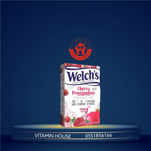 نكهة الكرز مع الرمان - 1 علبه - Welchs