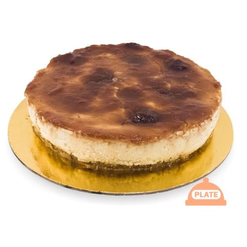 كيكة تشيزكيك طبق