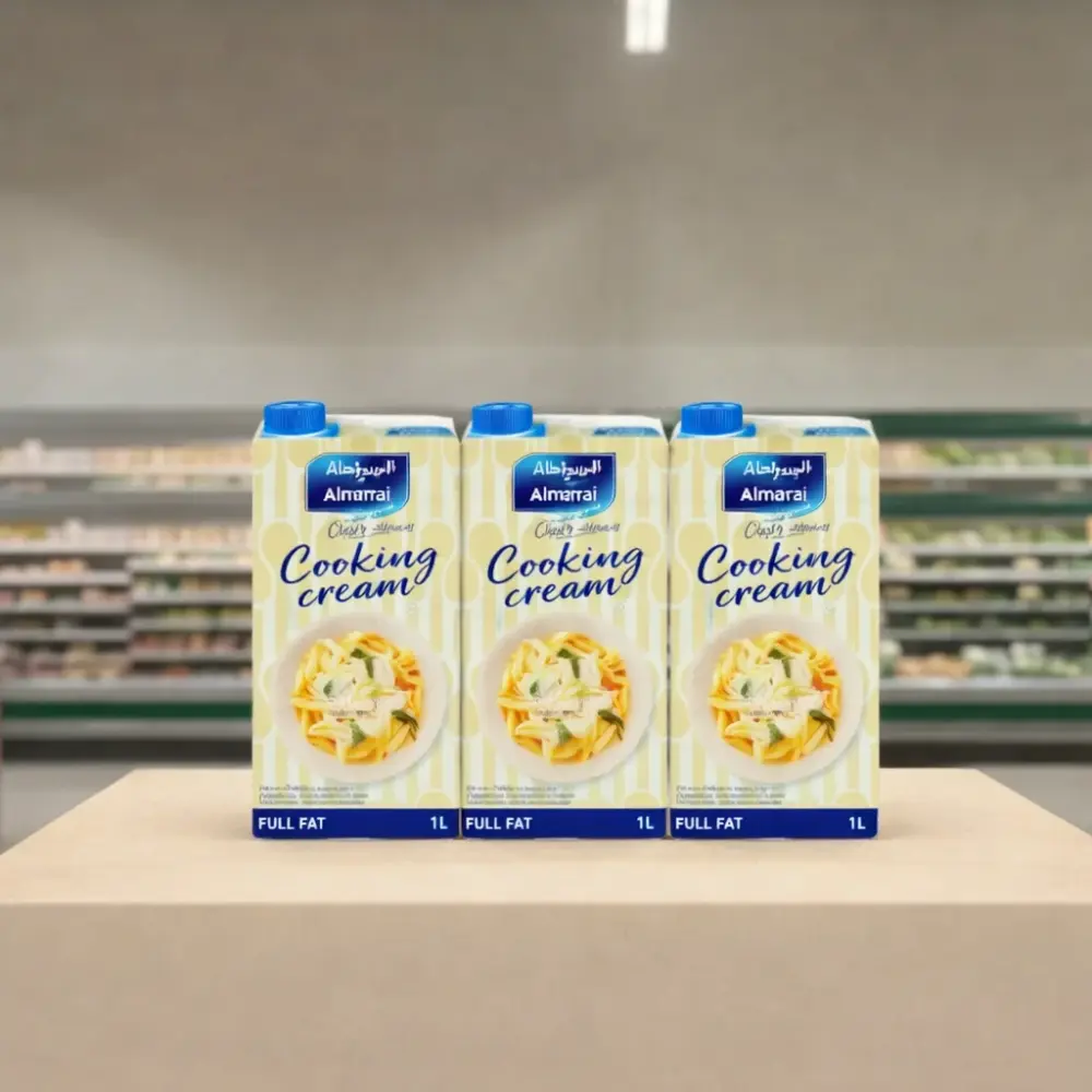 عرض 3 علب كريمة طبخ المراعي 1 لتر
