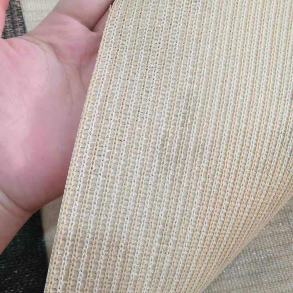 شبك ظل بيج ثقيل 300 جرام – 2×40 متر – مقاوم الشمس والحرارة بنسبة ظل 95 بالمية