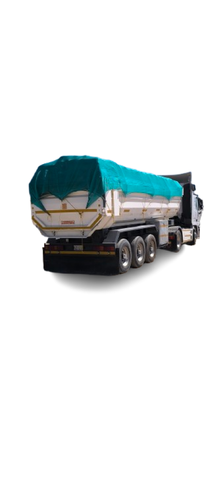 شراع تريله قلاب اخضر