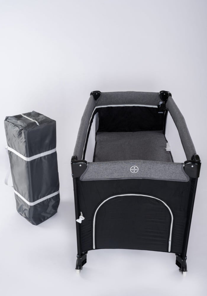 Newborn Crib Roll Up Bag for Travel New Portable Baby Bed Elphybaby