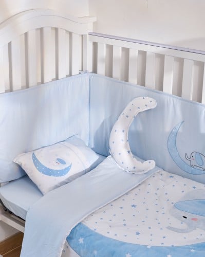 6 piece baby cot set Elphybaby