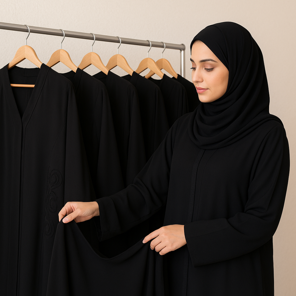 اختيار العباية المناسبة - دليل الأناقة والراحة لكل يوم