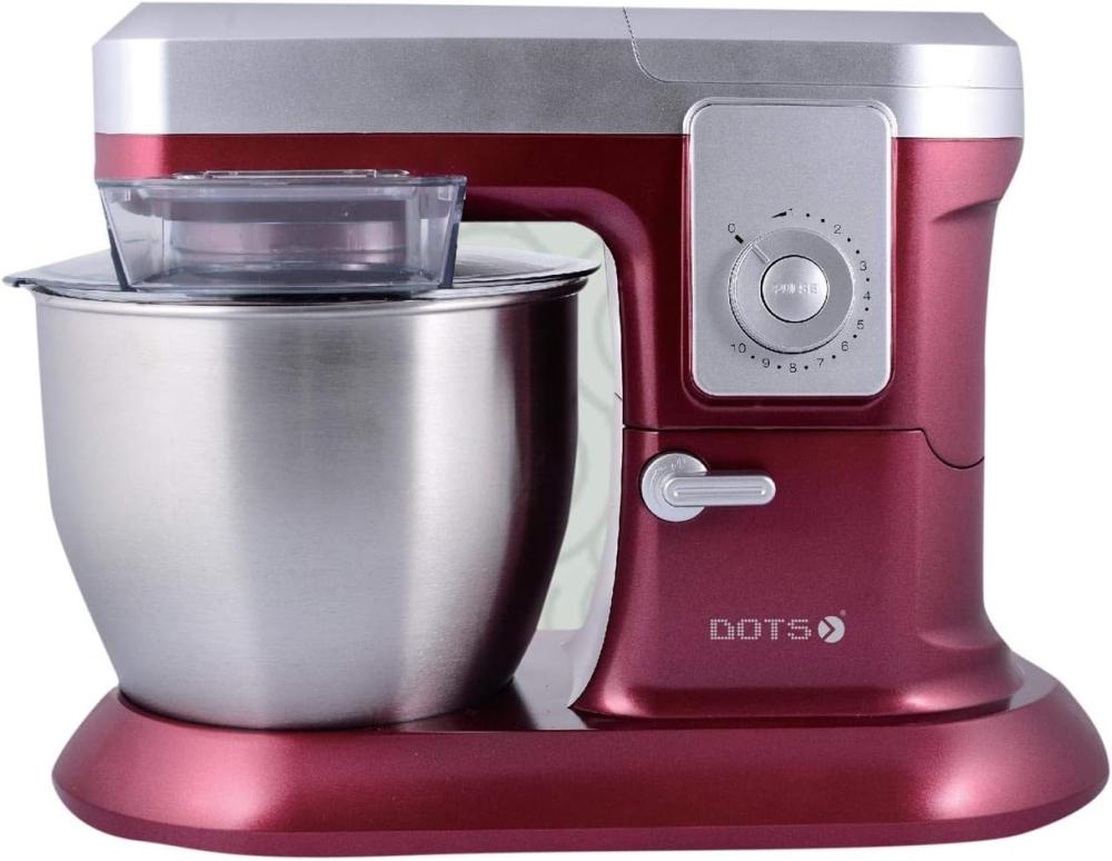 عجان DOTS سعة 6.5L ستانلس ستيل تحكم بالسرعات اللون احمر | MXR-65L