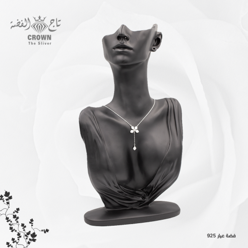 عقد نسائي فضة 925