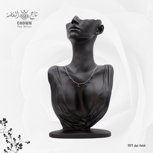 عقد نسائي فضة