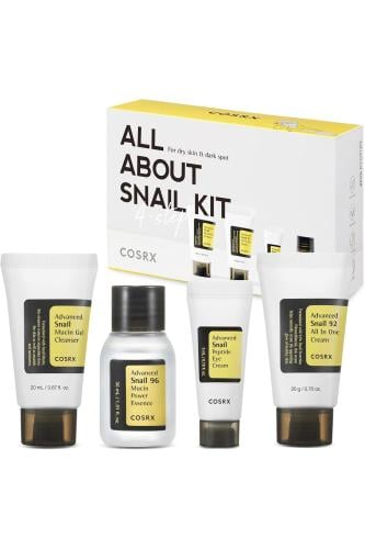 cosrx snail كل شيء عن مجموعة الحلزون