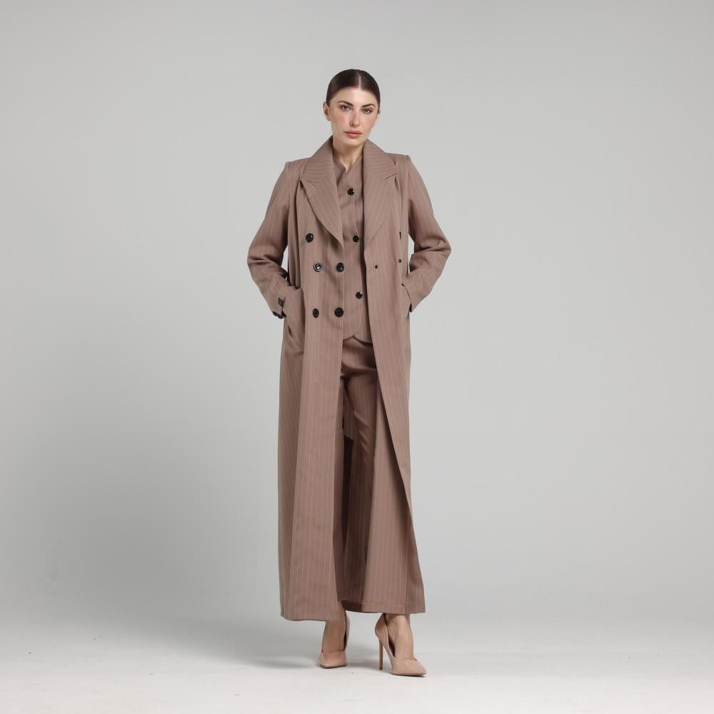 عباية هِمَّة SL706 – مع طقم داخلي – سرباليات