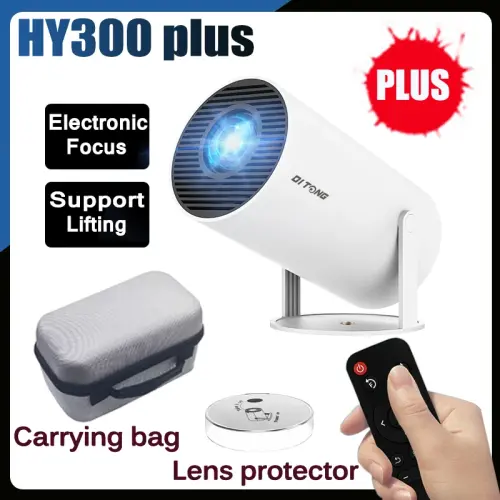 جهاز عرض LED عالي الدقة محمول ديتونج ، HY300 برو ،...
