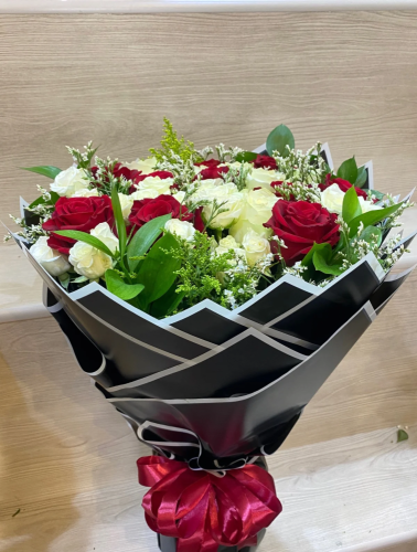 باقة ورد طبيعي