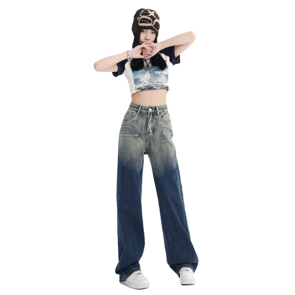 GRADIENT FLOW DENIM