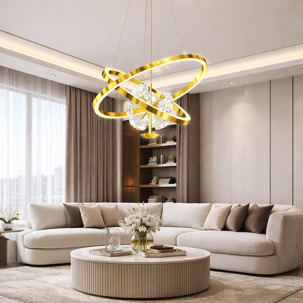 علاقي مودرن بتصميم عصري دائري متداخل