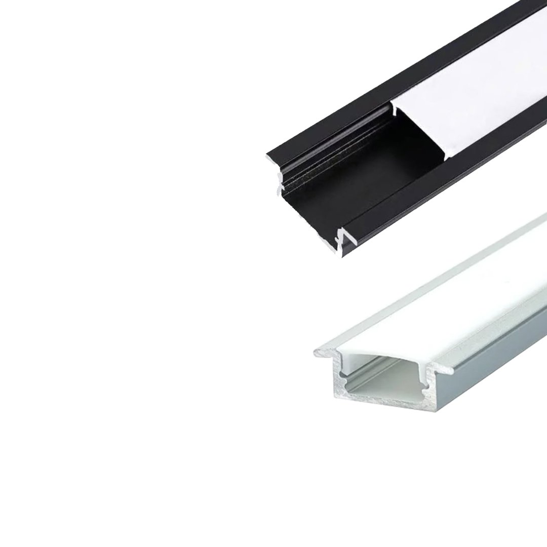 مسطرة الومنيوم بروفايل بشفة - 2 سم