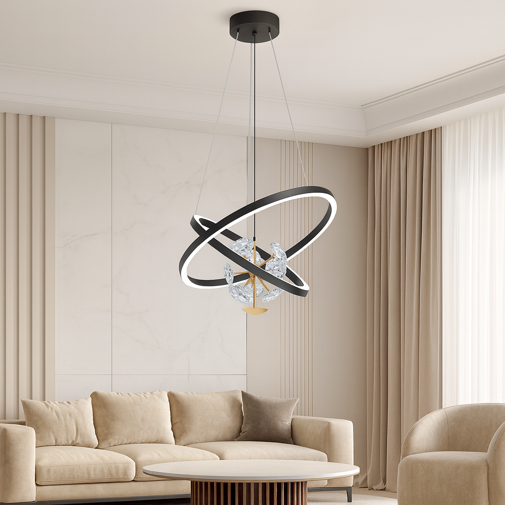 علاقي مودرن بتصميم عصري دائري متداخل