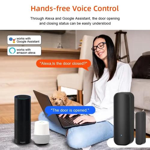 Tuya WiFi مستشعر الباب والنوافذ