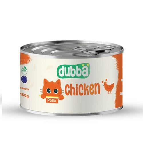 dubba معلبات للقطط 150g دجاج