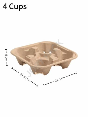 حامل اكواب رباعي ورقي 250 حبة