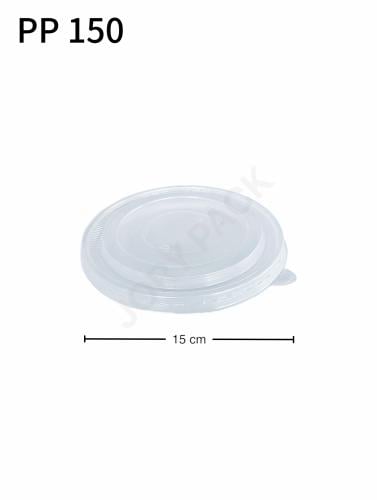 غطاء علبة سلطة 150 مم بلاستيك حراري 300 حبة