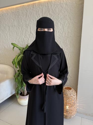 عباية بليزر رسمية – قصة ربع كلوش وقماش إنترنت ملكي...