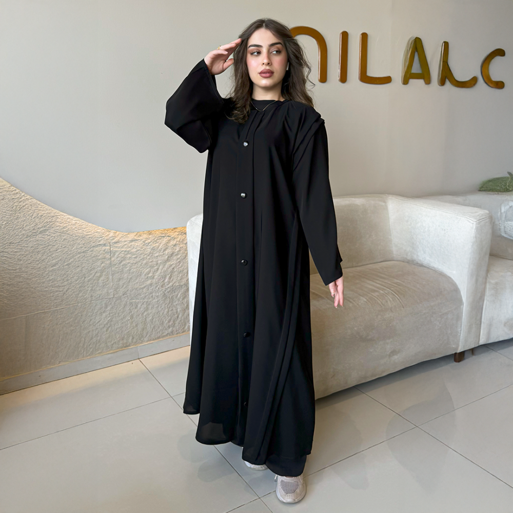 أفخم العبايات السوداء