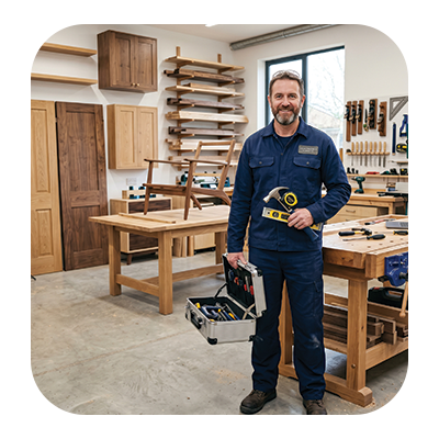 Carpentry and maintenance work