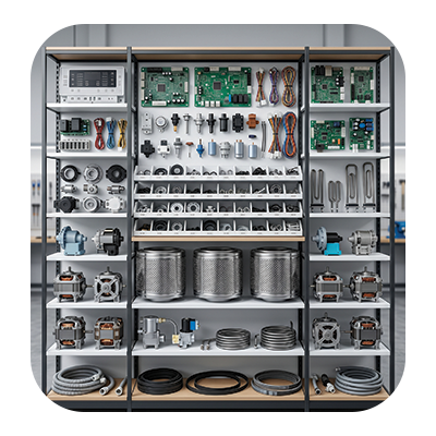 Washing machine and dryer spare parts