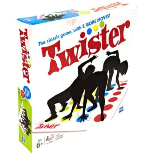 لعبة تويستر الكلاسيكية الممتعة Twister