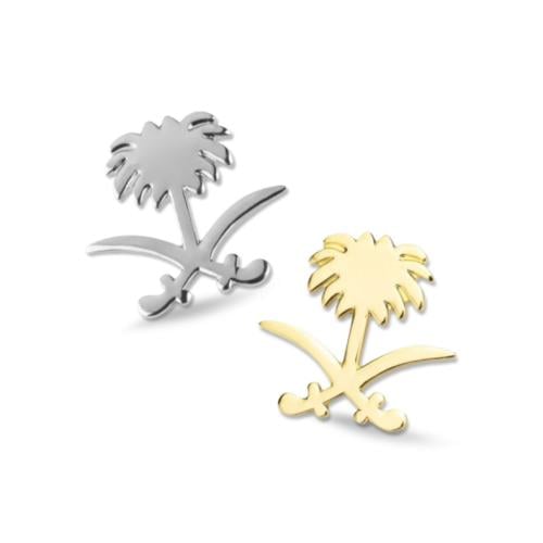 بروش سيفين ونخلة