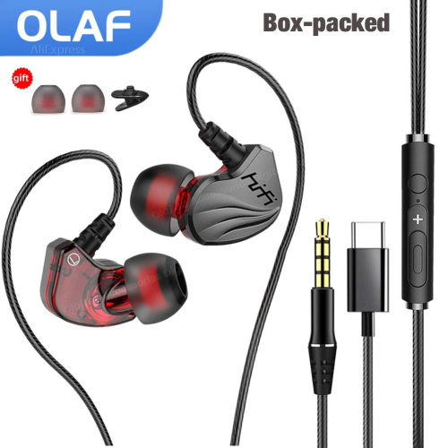 سماعة سلكية مع ميكروفون باس ستيريو Hifi سماعة الأل...