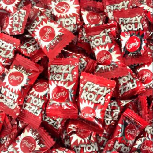 حلوى بنكهة الكولا الفوارة (100جم)، مستورد