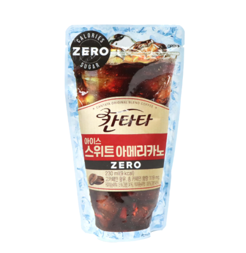 لوتي-كانتاتا قهوة بلاك مثلجة 230 مل مستورد كوريا