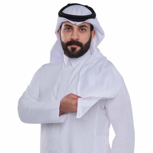 شماغ العجلان (البلاتيني) رجالي أبيض